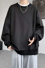 卫衣男秋季新款港风宽松提花套头上衣WY6655-特P28，男装卫衣，星座214-3