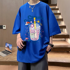 华夫格t恤男短袖男大码五分袖 酒店风 HT73332-P22图片