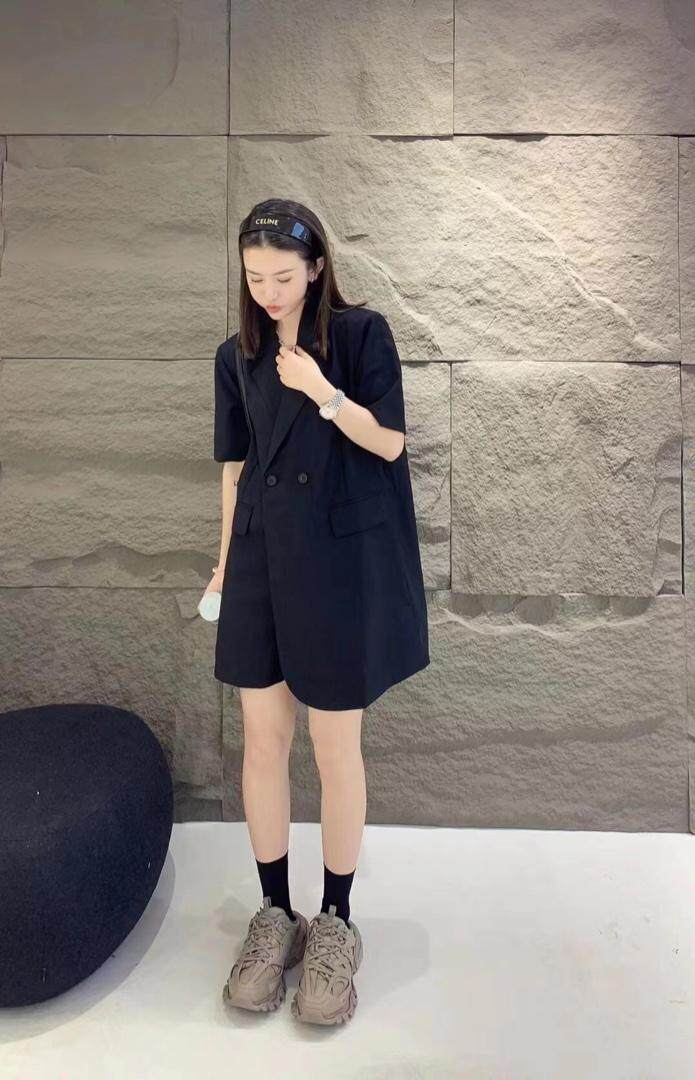 夏季新款西装连体裤，女装西装，C&B