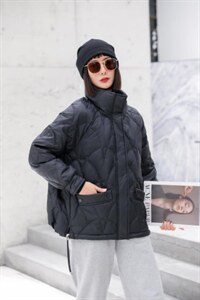 新款韩版修身白鸭绒羽绒服图片
