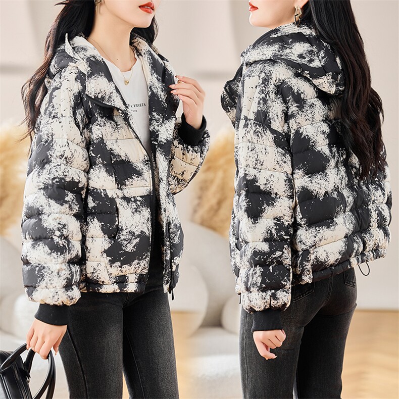 短款通勤2024年冬季新款女装直筒型新g标90白鸭绒短外套羽绒服，女装羽绒服，初闻兮