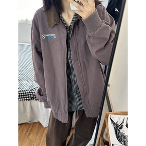 【有货】cleanfit紫色底特律外套男高级感工装夹克8158CC-特P65图片