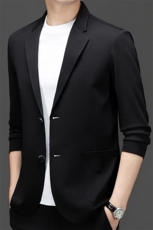 G2263男式春季新款长袖磨毛无痕简约西服休闲商务便服西装，男装西服，电商B360