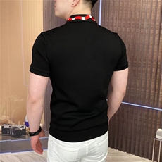1506-1/TD3101/P29货夏季新款男士刺绣翻领短袖T恤百搭休闲修身，男装T恤，星座1506-1