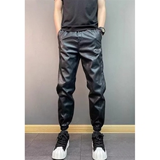 男士加绒加厚骑行皮裤机车外卖冬季防风防水皮裤束脚裤子KY897，男装皮裤，星座1116A（原606A-3）