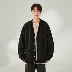 M-6XL提花秋季新款大码针织开衫毛线卫衣XZ109-W02043-P55，男装卫衣，星座109