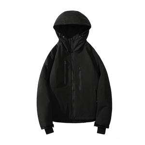24冬潮户外双板防风防水滑雪服男大码加棉加厚高级感外套M70-P140图片