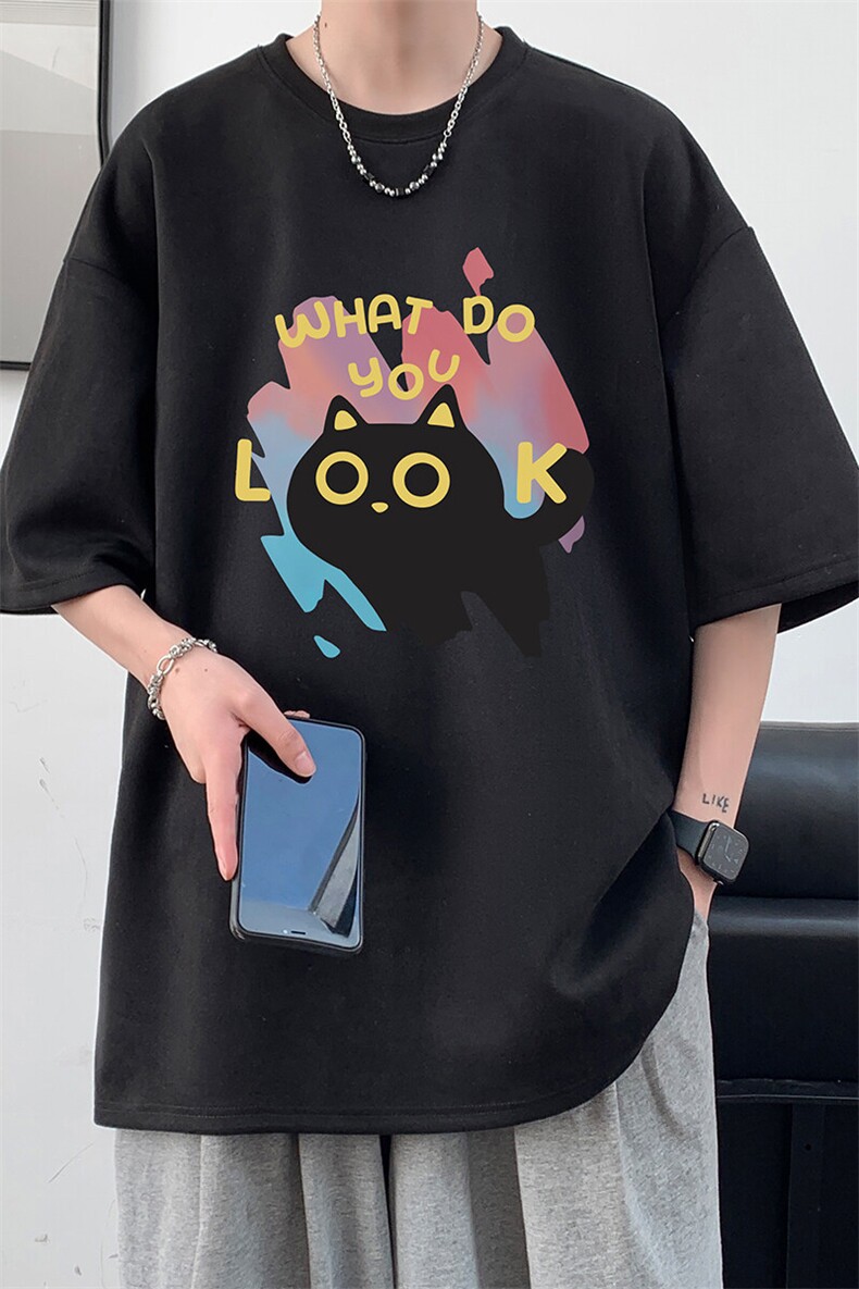 麂皮绒短袖t恤男大码半袖男JD82454-P25,男装T恤,电商A040