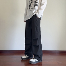 ！815A-MK98522-P45特美式三条杠折痕休闲裤直筒运动裤男，女装休闲裤，星座815A