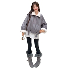 新款！冬装环保皮草两面穿派克服皮毛一体2C133-8990-P225-K328，女装派克服，2C133