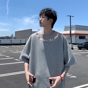 量大优 供视频  华夫格短袖T恤半袖男HDX544-特P18图片