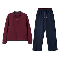 长期有大货休闲宽松时尚运动套装女装2026春秋季新款阔腿裤两件套，女装套装/套裙，璐依舞