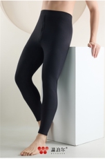 2025年秋季时尚百搭通勤简约休闲保暖裤男女同款，女装休闲裤，鹏源羊绒