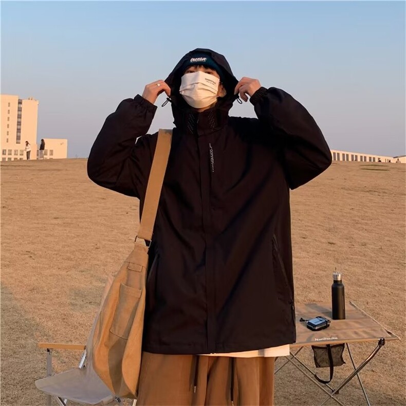 春季新款美式男外套夹克防水冲锋衣Y6567P65,男装夹克,星座1116-2