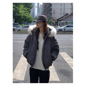 S837-P83新款羽绒棉衣棉服宽松短款厚面包服棉袄外套图片