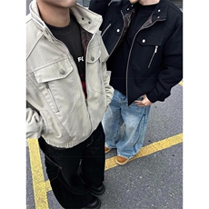 现货五千！蛇年限定座山蟒短绒毛夹克外套1005-MY026-P128，男装夹克，星座1005