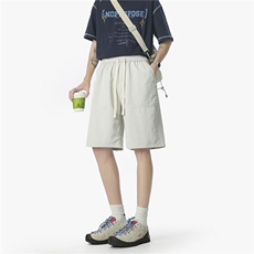 夏男士休闲短裤糖果色五分裤篮球运动宽松冰丝速干薄款K6417-特25，男装牛仔裤，星座412-2