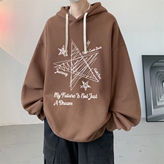 连帽卫衣男大码胖子帽衫大号运动服WY2456-P35，男装卫衣，电商A040