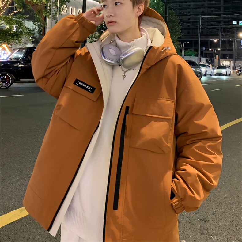 以Y2361-P248L-9XL新标90绒冬季新款石墨烯宽松连帽羽绒服,男装羽绒服,星座109