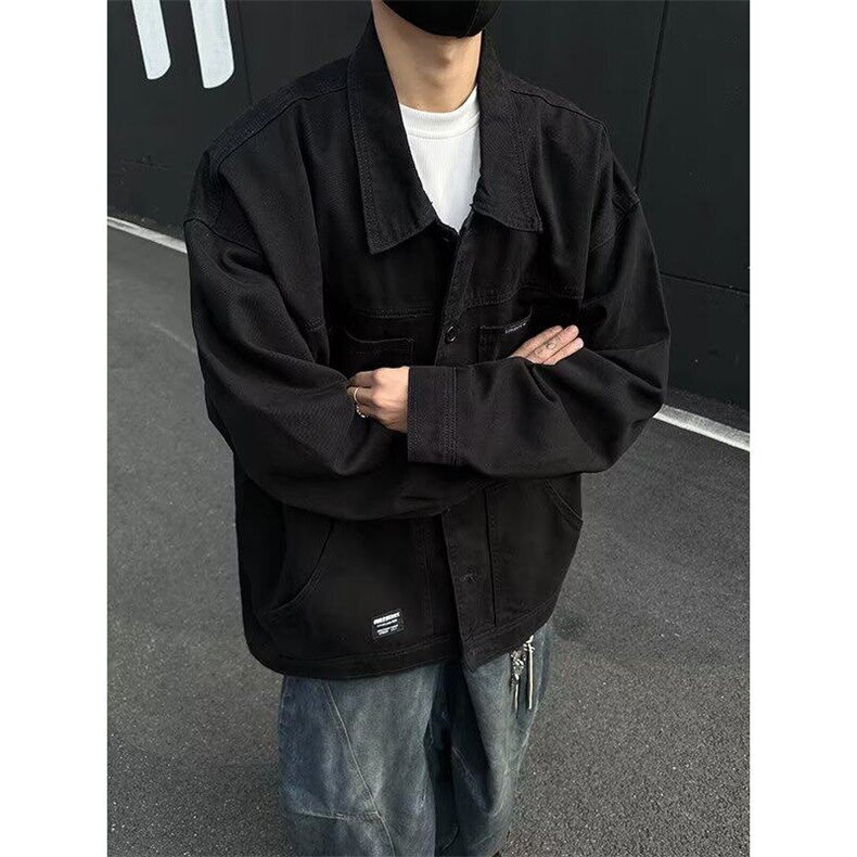 春秋季水洗做旧牛仔夹克男美式J3568P68,男装夹克,星座1116-2