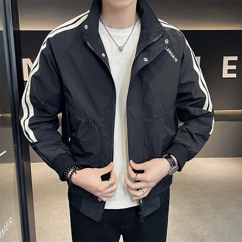 店主风夹克秋季外套男装衣服痞帅刺绣特批款C317-9235-P85,男装夹克,电商C317
