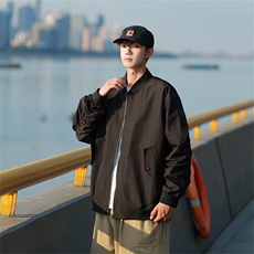 春季飞行服夹克外套男简约休闲百搭棒球服上衣迷彩P65JK837-P60，男装夹克，电商B306