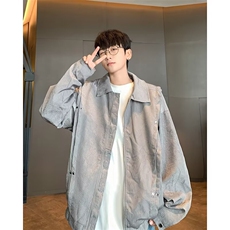 美式古着小众翻领夹克男春外套BAK1P78，男装夹克，星座1116-2