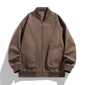 户外夹克男棒球领纯色上衣冲锋衣外套DSA157B-JK7869-P70图片