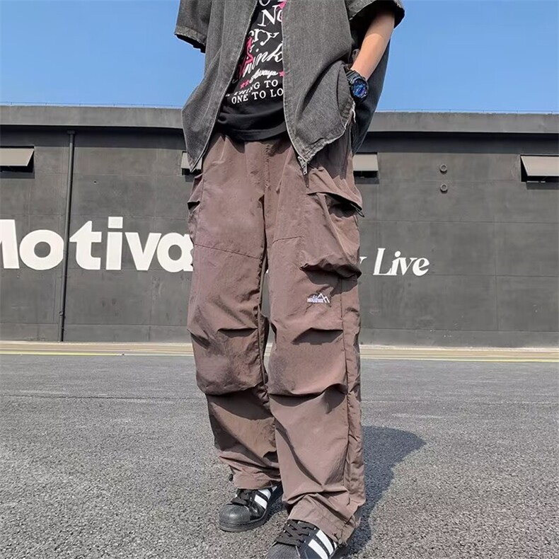 W300-P48冲锋裤春秋新款防水户外登山裤休闲工装裤机能伞兵裤,男装工装外套,星座911-1