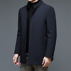 DW-f08冬季男士羽绒服可拆卸内胆水貂领外套男装翻领白鸭绒P339，男装羽绒服，电商B360