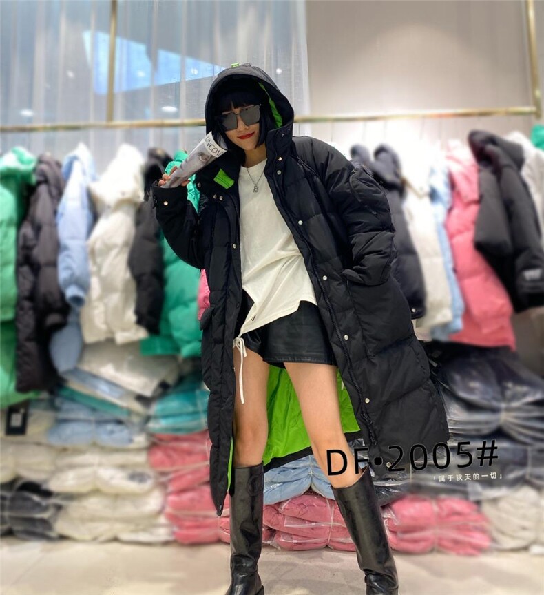 长款羽绒服，女装羽绒服，笛菲