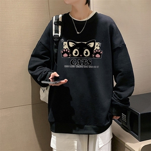 8XL圆领卫衣男超大码胖子肥佬大号长袖t恤S6389-P28