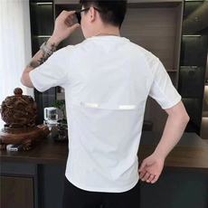 夏季薄款打孔透气冰丝速干短袖短裤两件套男轻奢时尚运动休闲套装，男装牛仔裤，电商B212（原钱塘6029）