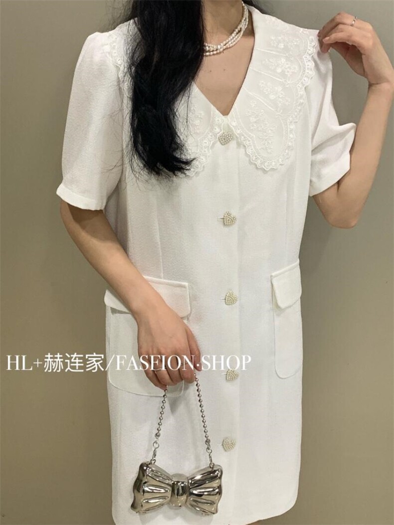 2022春夏新款小香连衣裙，女装连衣裙，HL+