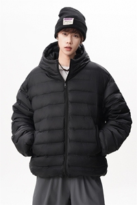 现货 保暖排骨羽绒服90白鸭绒情侣外套连帽滑雪服225-2-Y215-P198图片