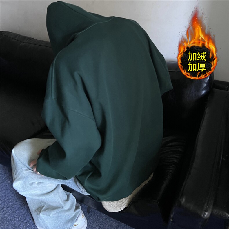 重磅华棉复合连帽卫衣加绒加厚WJ4335-特P43/常规W4253-特P38,男装卫衣,电商A007
