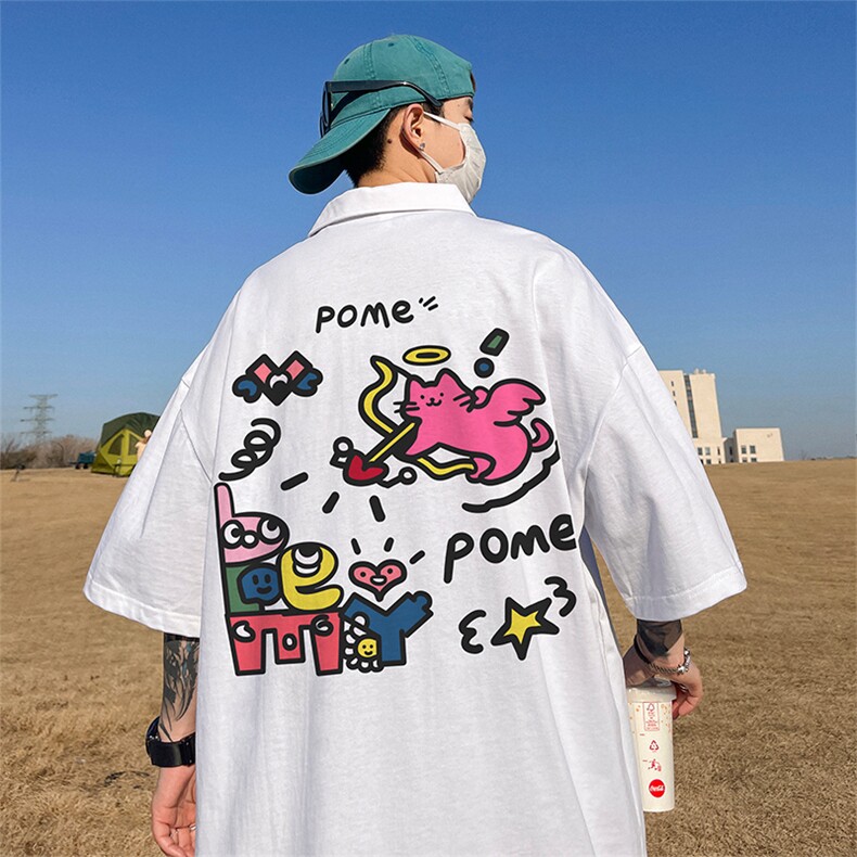 支持得物品质配合二开珠地网眼透气宽松短袖T恤翻领POLO衫PL105,男装T恤,电商A486