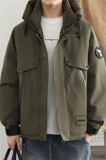 【标90绒】2025翻领羽绒服男秋冬季新款短款外套，男装羽绒服，星座914