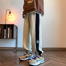 2024冬季重磅棉绒加绒加厚休闲男束脚裤313A-1-NK72-P65控78，男装休闲裤，星座808A-1