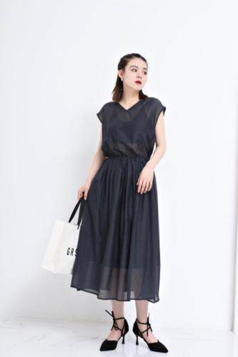 丝绵连衣裙，女装连衣裙，E·呀