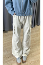 直筒裤工装休闲裤男女美式高街潮牌长裤子K7047-P57，男装休闲裤，电商D202-1