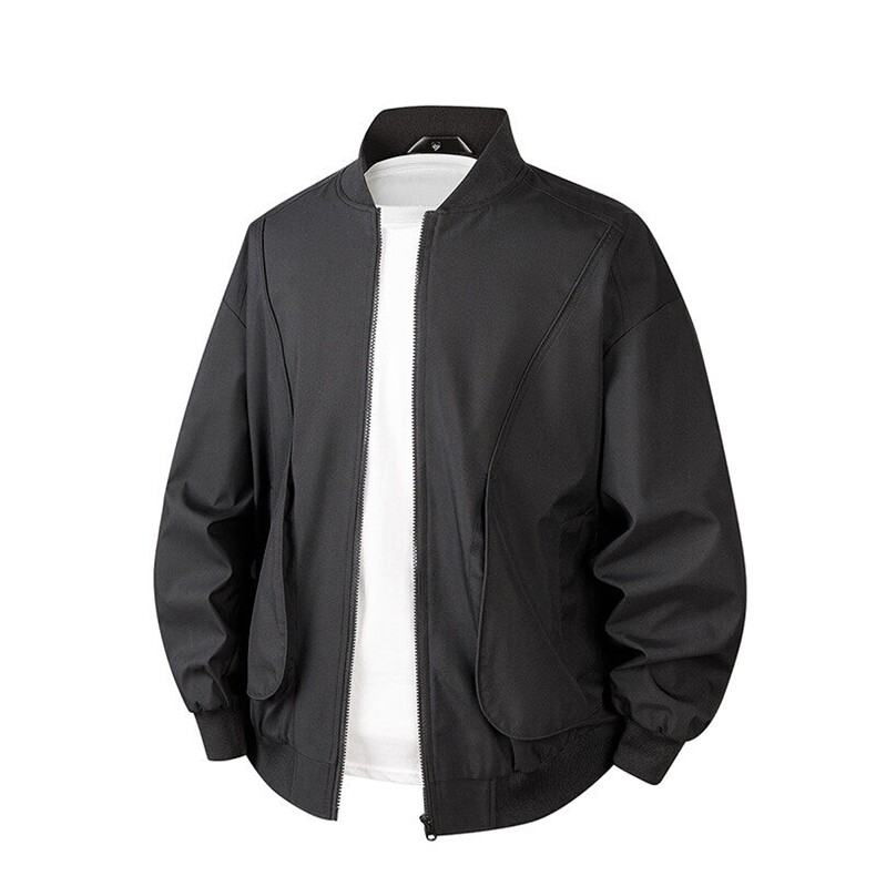 户外夹克男棒球领纯色上衣冲锋衣外套DSA157B-JK7869-P70,男装夹克,电商A157B