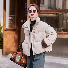 短款羽绒服女2023冬季新款女装韩版时尚气质白鸭绒加厚保暖外套潮，女装羽绒服，慧尚依恋