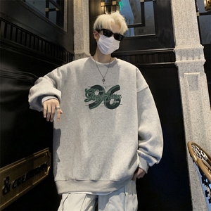 ！ 圆领卫衣男装港风长袖T恤男外套男WY254-特P23图片