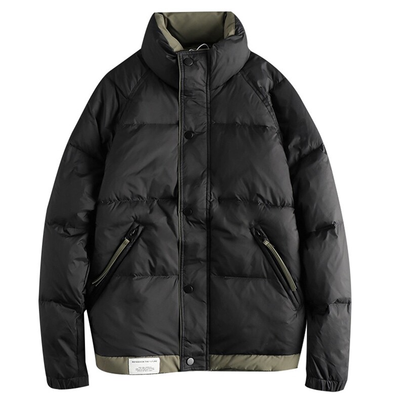 W10721-P105网图现货潮牌工装宽松棉衣冬季新款加厚面包服外套,男装棉衣,星座1608