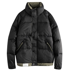 W10721-P105网图现货潮牌工装宽松棉衣冬季新款加厚面包服外套，男装棉衣，星座1608