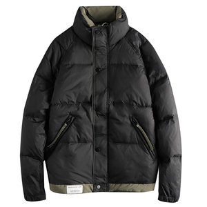 W10721-P105 网图现货 潮牌工装宽松棉衣冬季新款加厚面包服外套图片