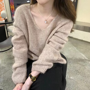 短款长袖镂空蝴蝶针织衫上衣女装早秋新款高级感罩衫图片