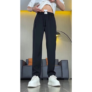 夏季美式高街 hiphop冰丝休闲九分裤货号K2423P45图片