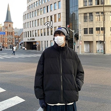 现货高品质美式高街冬季重磅三防羽绒棉衣男女加厚外套棉服冬，男装棉衣，电商A443